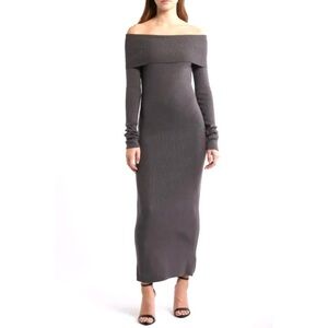 Petal & Pup Gray Sweater Dress Size XS